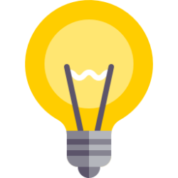 Icon of a bulb
