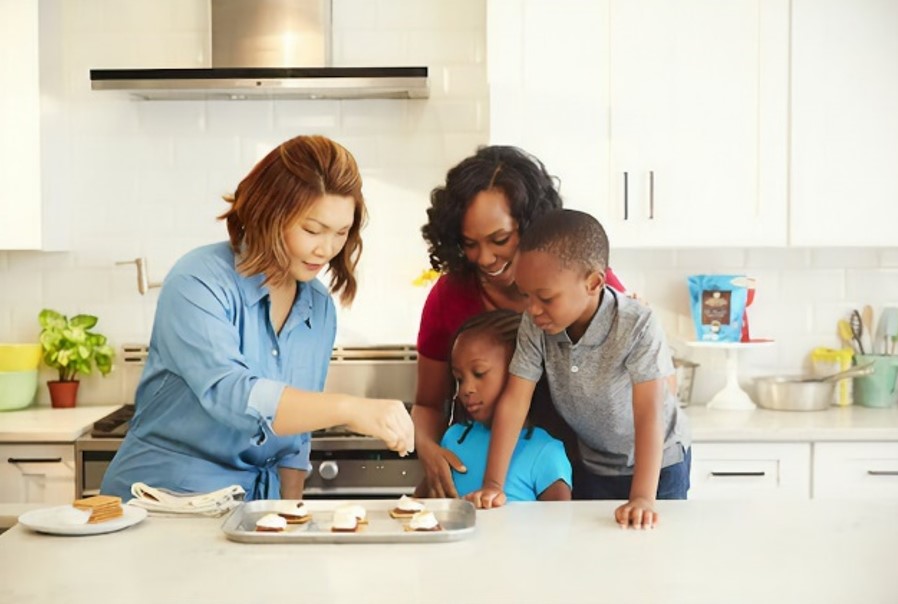 kids cooking