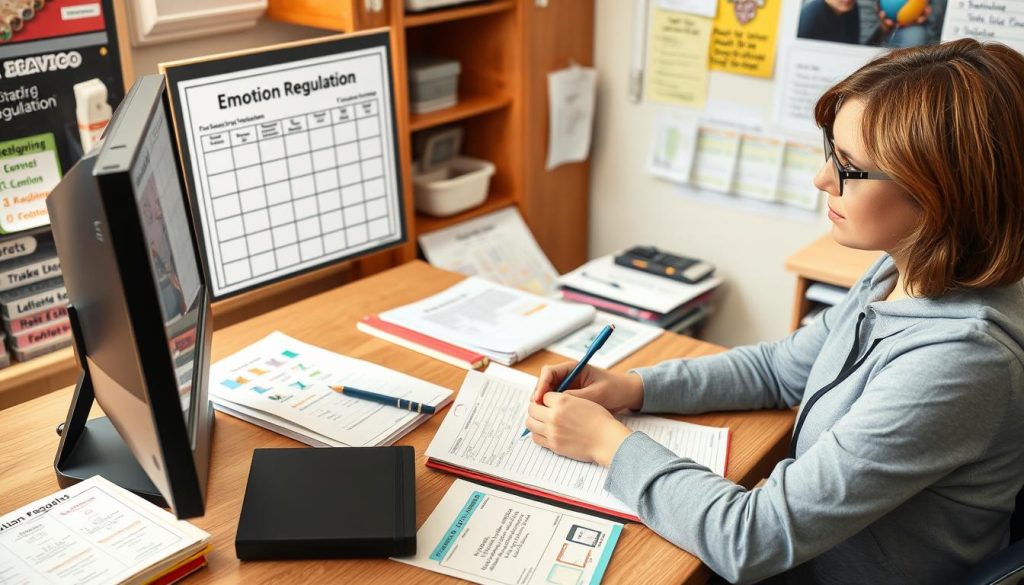 Teacher planning emotional regulation integration into classroom discipline system Teacher planning emotional regulation integration into classroom discipline system