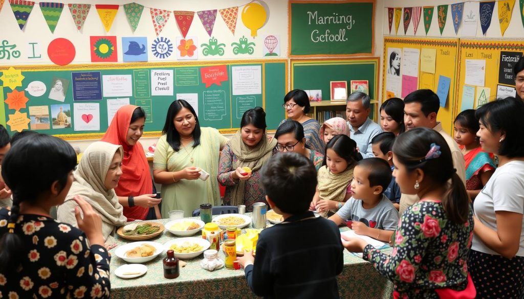 Diverse group of parents and teachers Building Strong Connections through culturally responsive communication Diverse group of parents and teachers Building Strong Connections through culturally responsive communication
