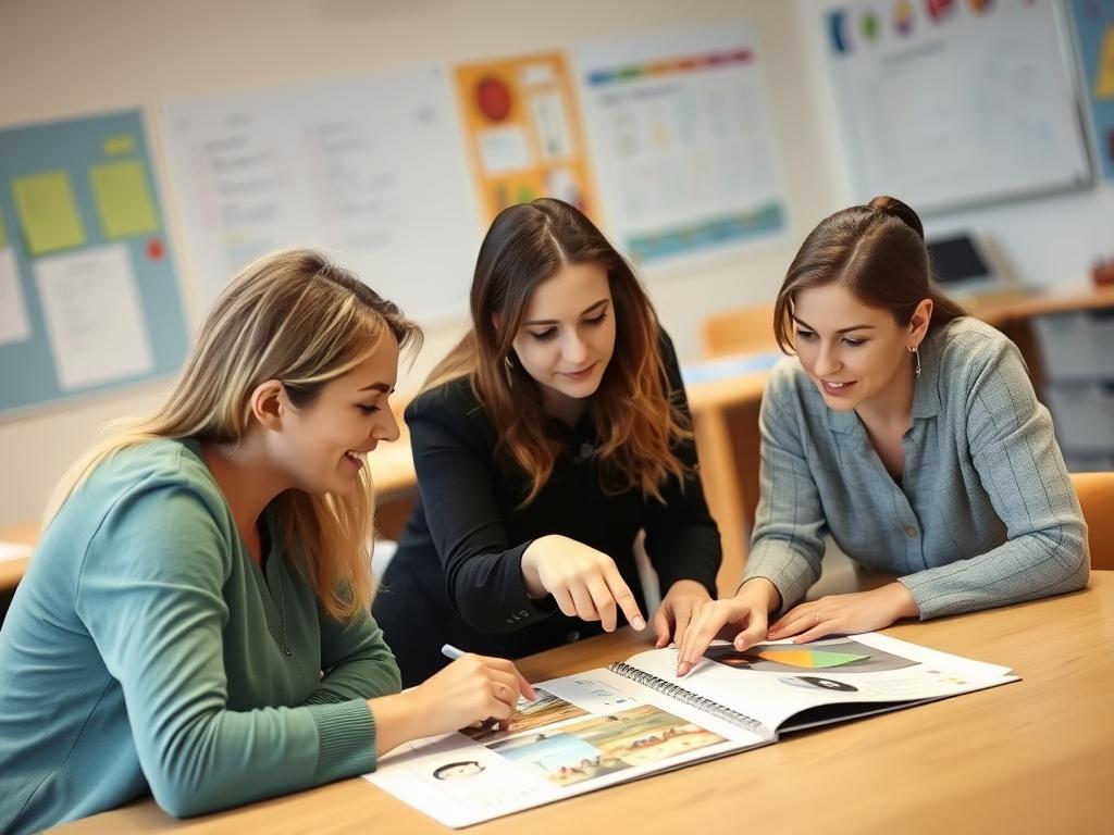 Teacher and parents collaborating as partners in education Teacher and parents collaborating as partners in education