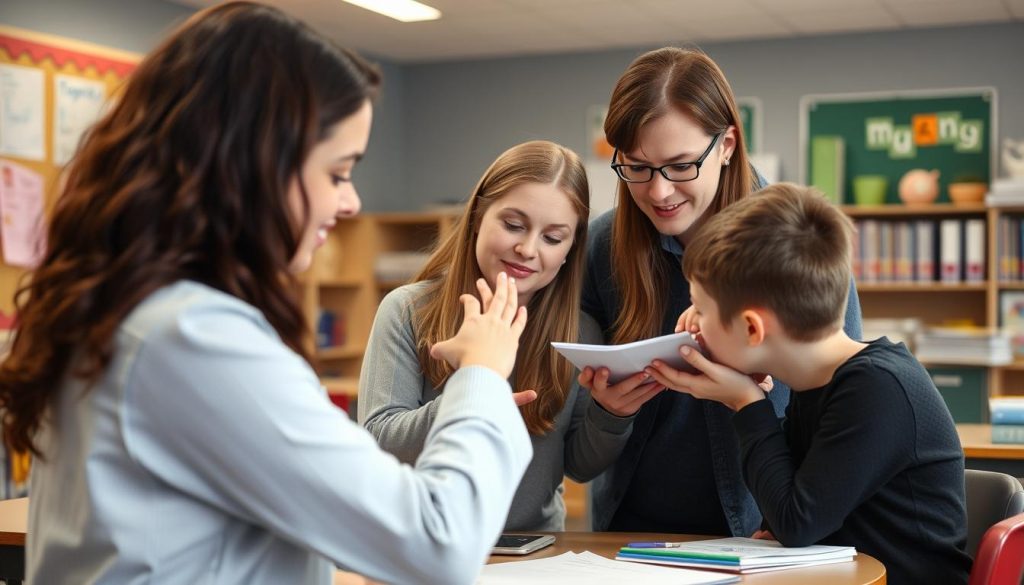 Teacher implementing neuroscience-based strategies showing how students learn through brain-aligned teaching Teacher implementing neuroscience-based strategies showing how students learn through brain-aligned teaching