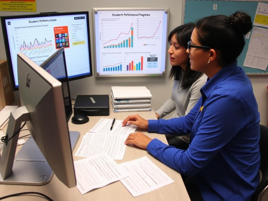 Teachers analyzing student data to evaluate the effectiveness of their co-teaching Models that Work Teachers analyzing student data to evaluate the effectiveness of their co-teaching Models that Work