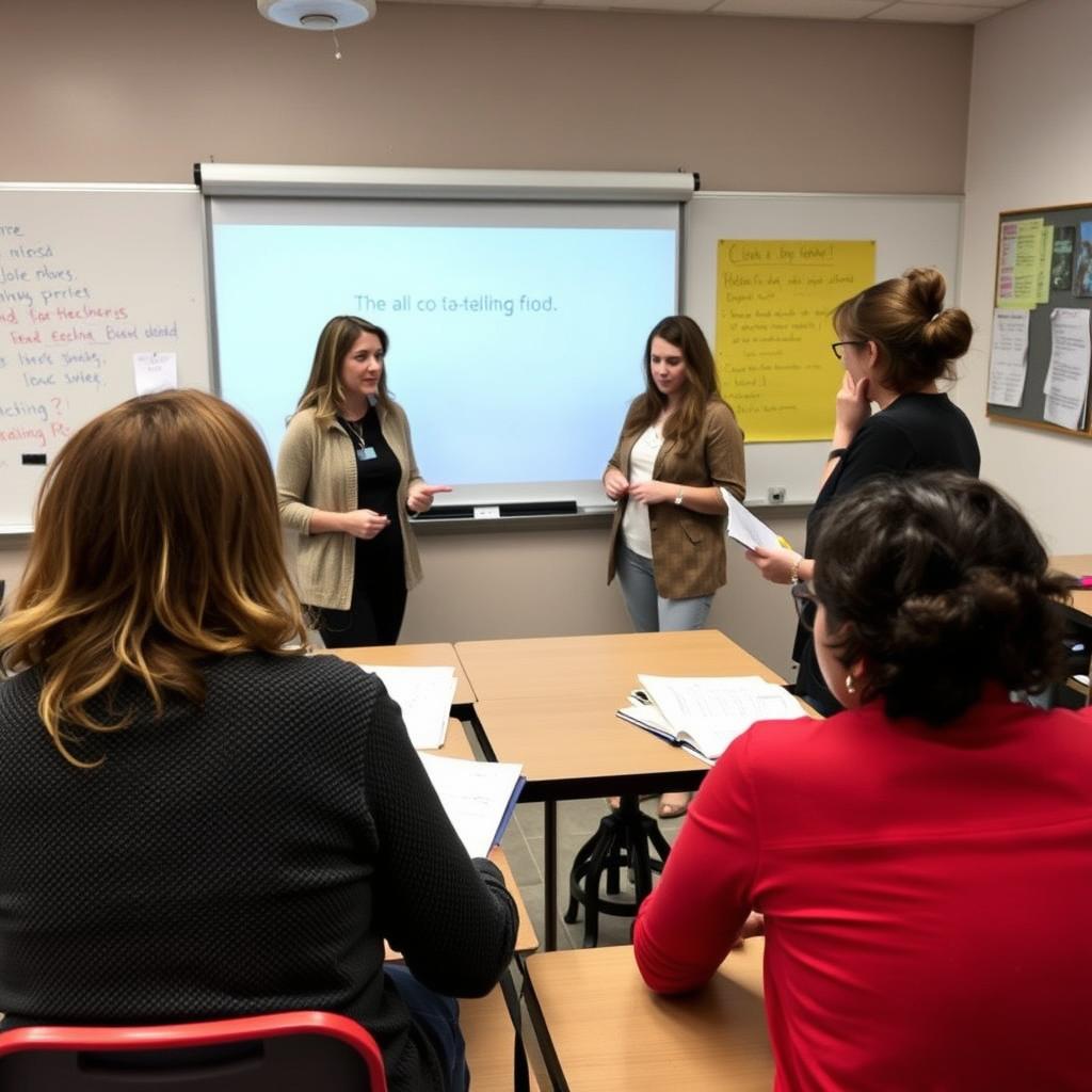 Teachers observing experienced co-teaching pairs to support student learning Teachers observing experienced co-teaching pairs to support student learning