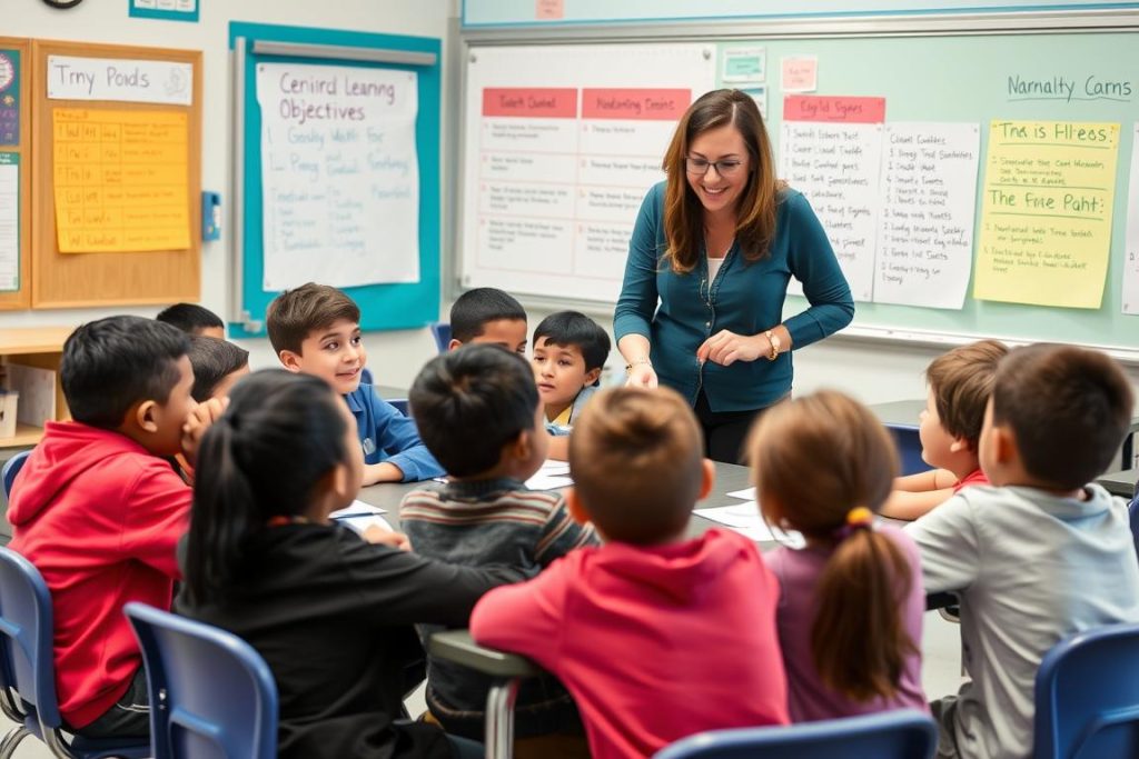 Diverse classroom showing educational equity through standards implementation Diverse classroom showing educational equity through standards implementation