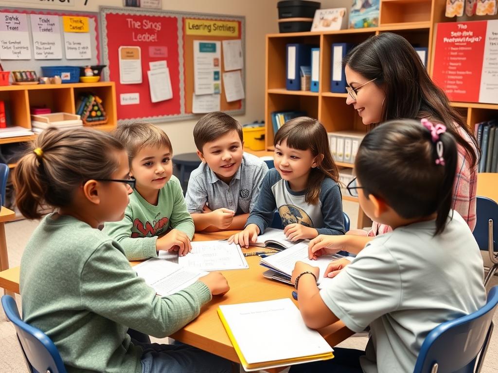 Students using thinking routines and reflection tools for metacognitive development and student success