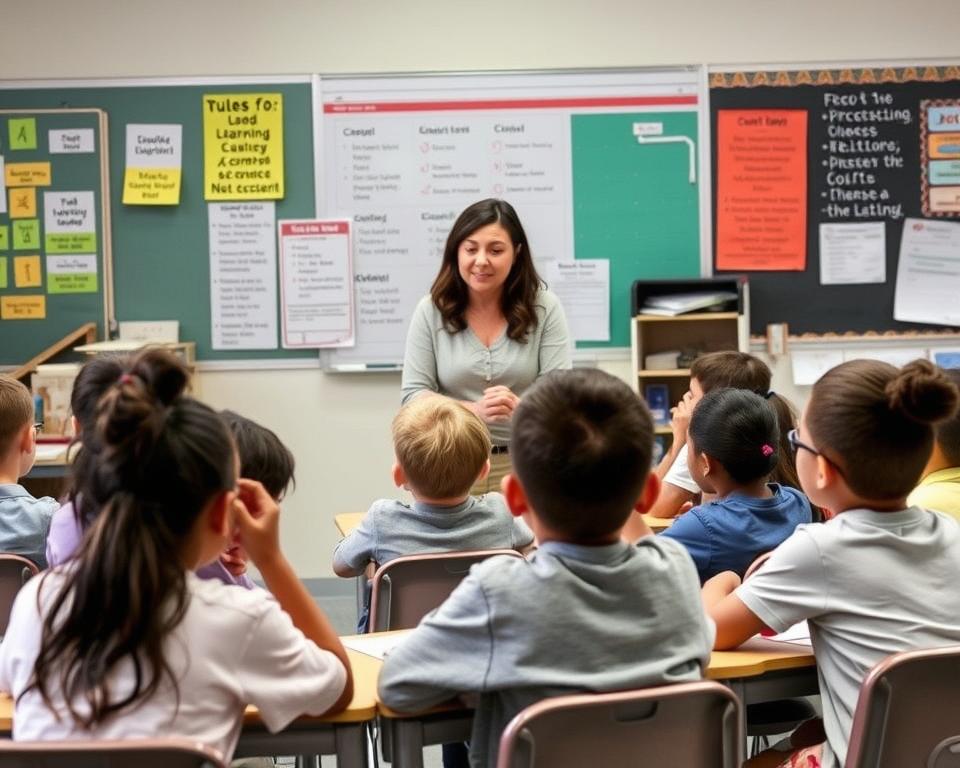 Teacher consistently implementing effective classroom strategies with diverse student group
