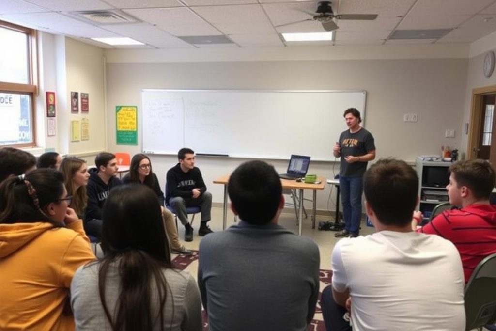 Teacher implementing equal shares of control with Love and Logic