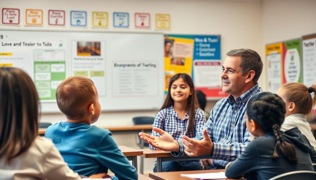 Teacher using Love and Logic one-liners with middle school students Teacher using Love and Logic one-liners with middle school students