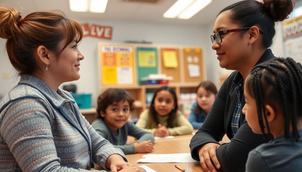 Teacher using Love and Logic one-liners with students Teacher using Love and Logic one-liners with students