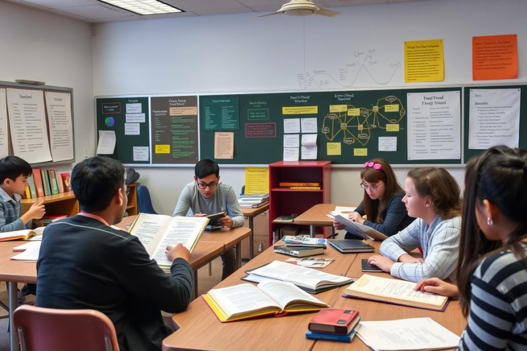 Students building knowledge through reading comprehension activities Students building knowledge through reading comprehension activities