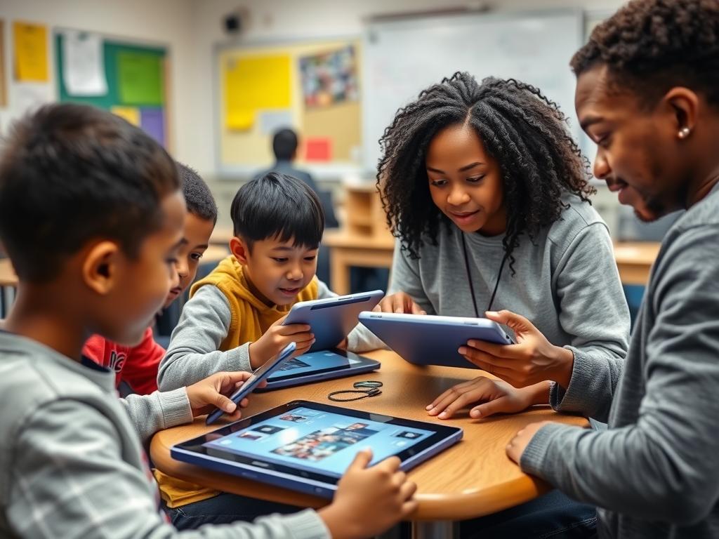 Students using digital tools to demonstrate learning - essential strategies for educators